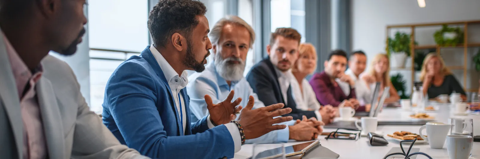 Board meeting taking place