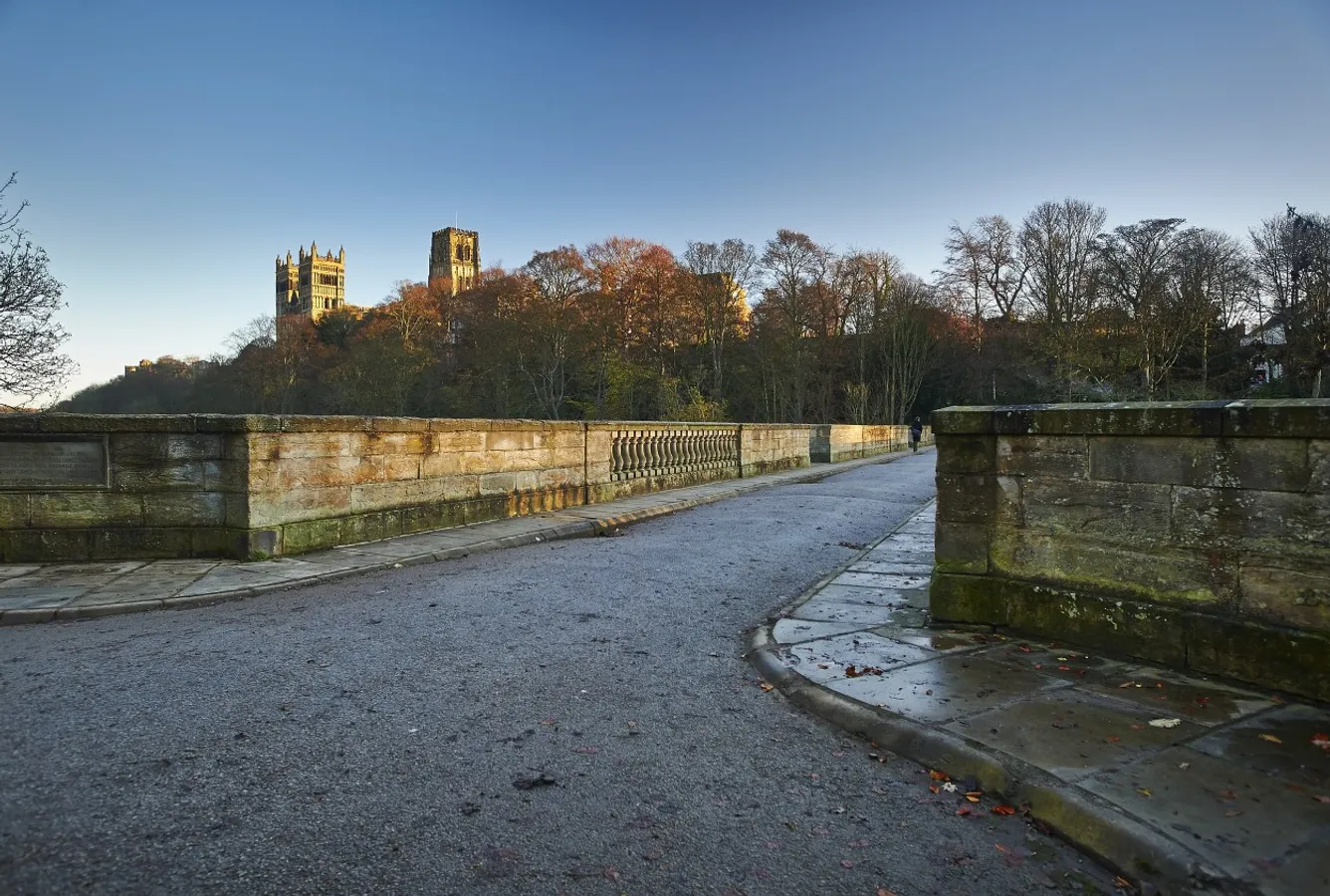 Image of Prebends Bridge and Durham Cathedral