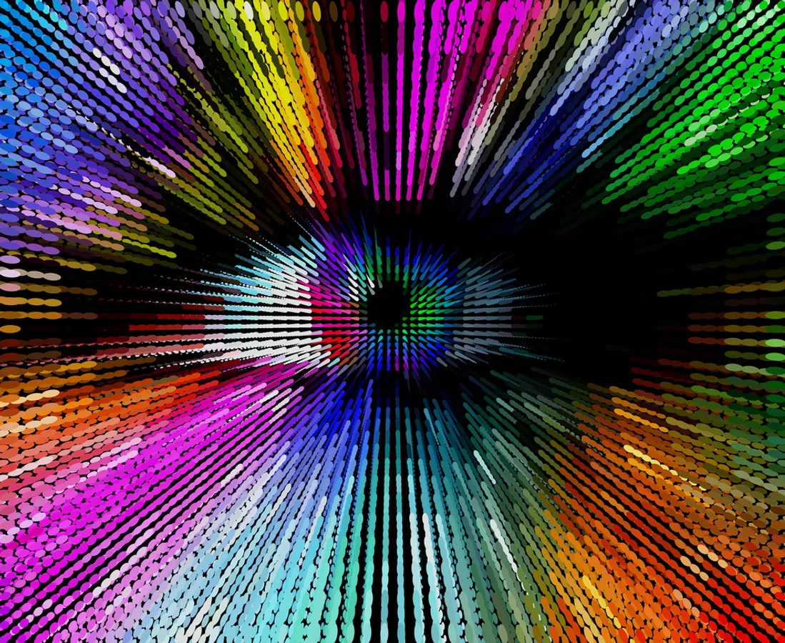 A visual of an abstract eye