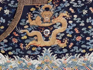Qing dynasty imperial dragon robe