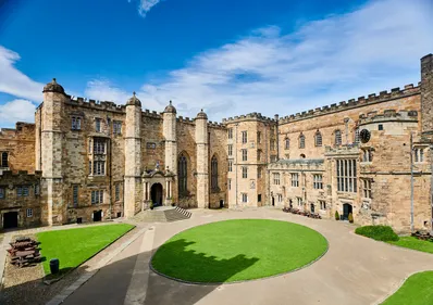 Durham Castle Courtyard.