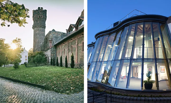 Picture of two buildings