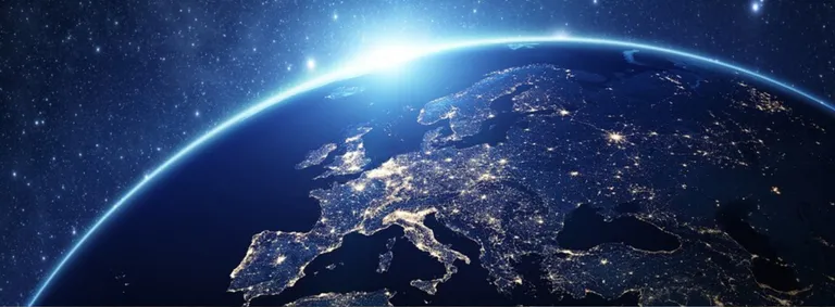 A view of planet Earth from space