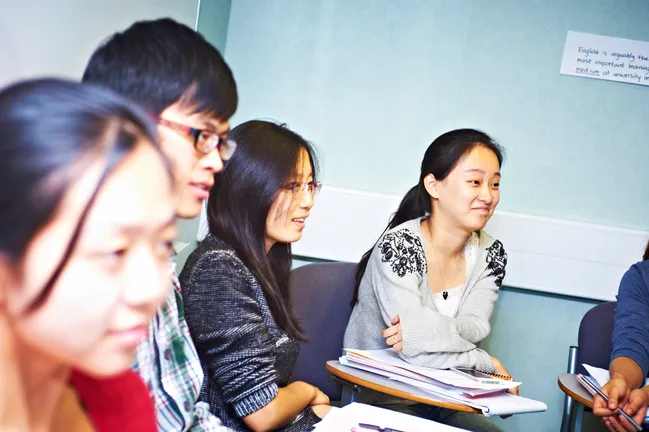 Students in English Language Class