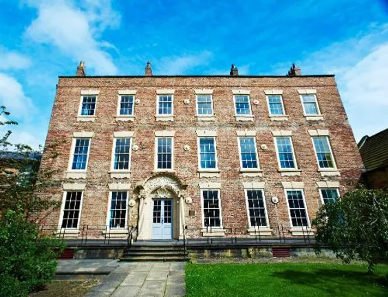 External shot of Institute of Advanced study at Cosins Hall
