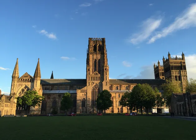 Durham Cathedral seen from Palace Green