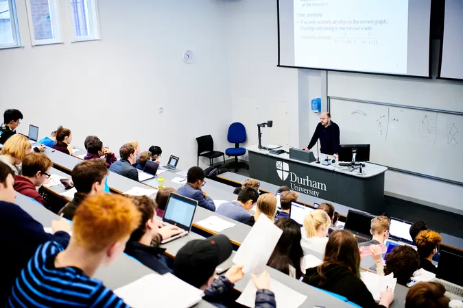 Group of students in a lecture hall