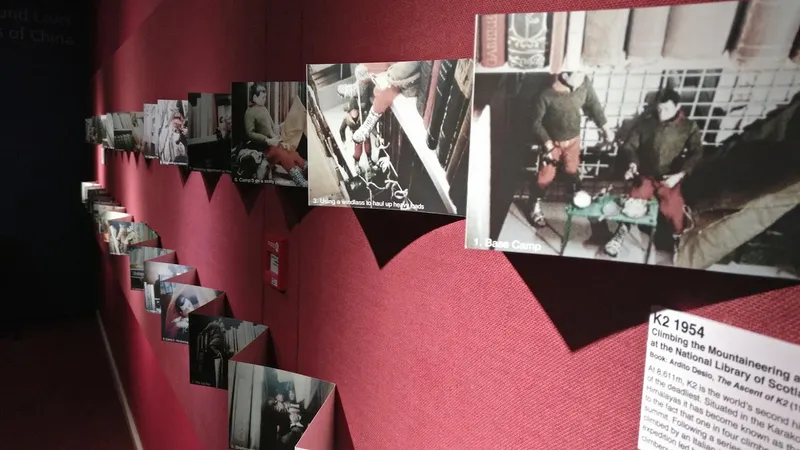 The Heroism and Expeditionary Archives exhibition space