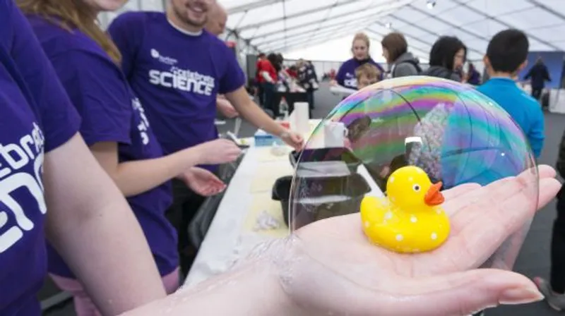 Examples of an activity at Celebrate Science