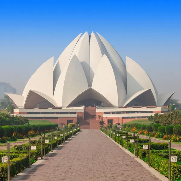 Lotus temple in New Delhi