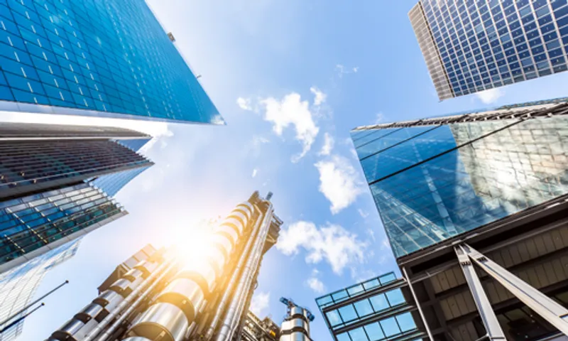 London financial district