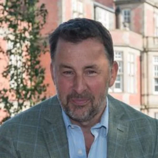 Close up profile photograph of Ian Baggett Professor in Practice