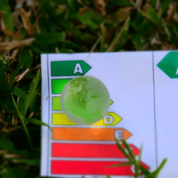 A globe on an energy output categories