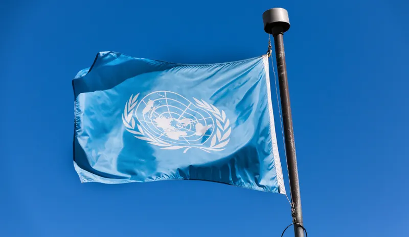 United Nations flag
