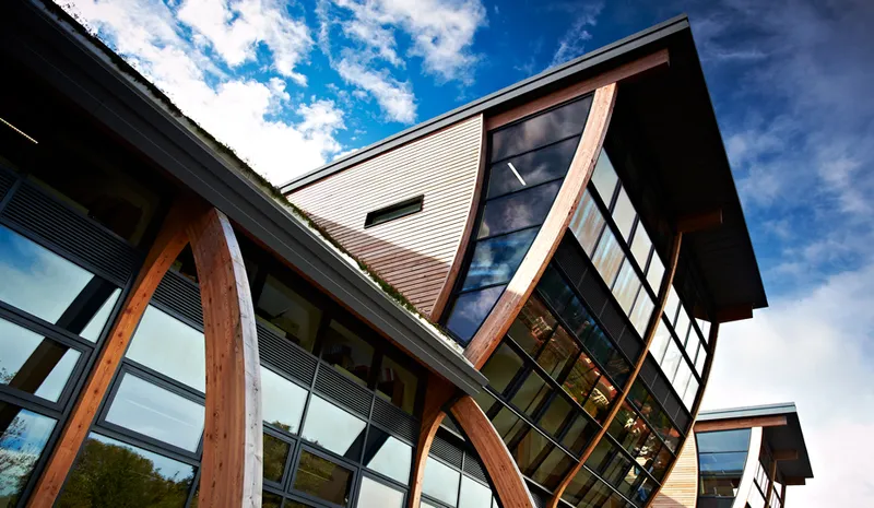 The exterior of The Palatine Centre, Durham University