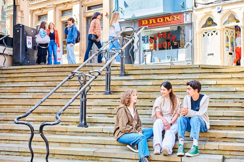 Students in Durham City