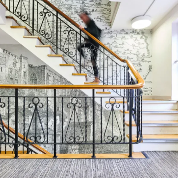 Stairs in the History Department