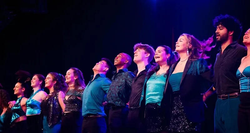 Northern Lights - Durham University's student Acapella group perofmring in ICCA, New York