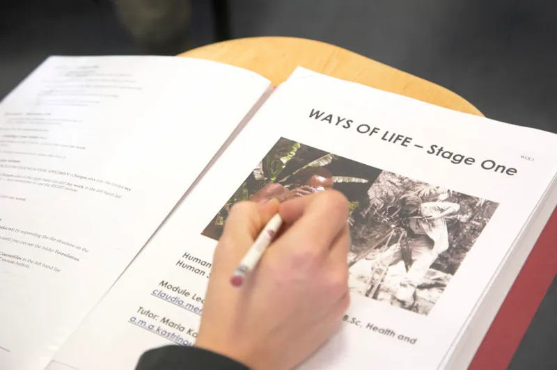 Human Sciences lecture at Ebsworth Building, Queen's Campus.