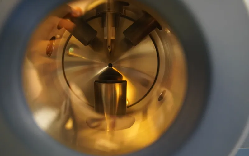 Electrospray Ionisation source of mass spectrometer