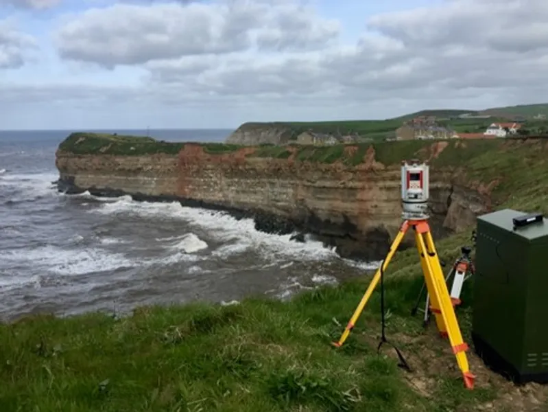 Terrestrial laser scanning survey of rockfall and coastal erosion. Boulby, UK