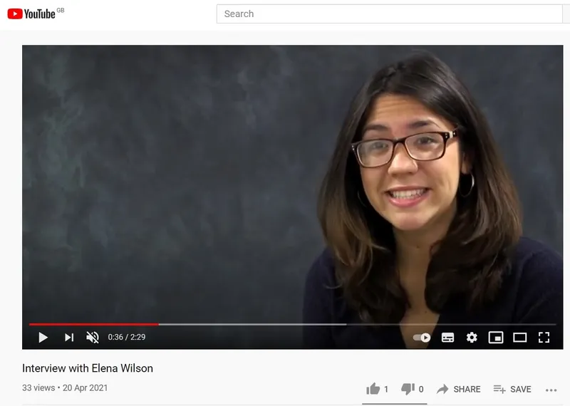 Geog Alumni Elena Wilson