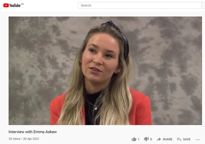 Geog Alumni Emma Askew