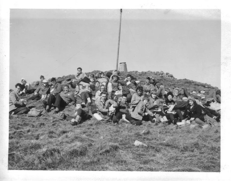 Field trip to Ballycastle 1963 image courtesy of Robin Morgan