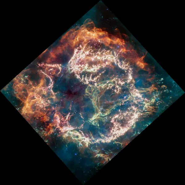Image of Cas A from JWST