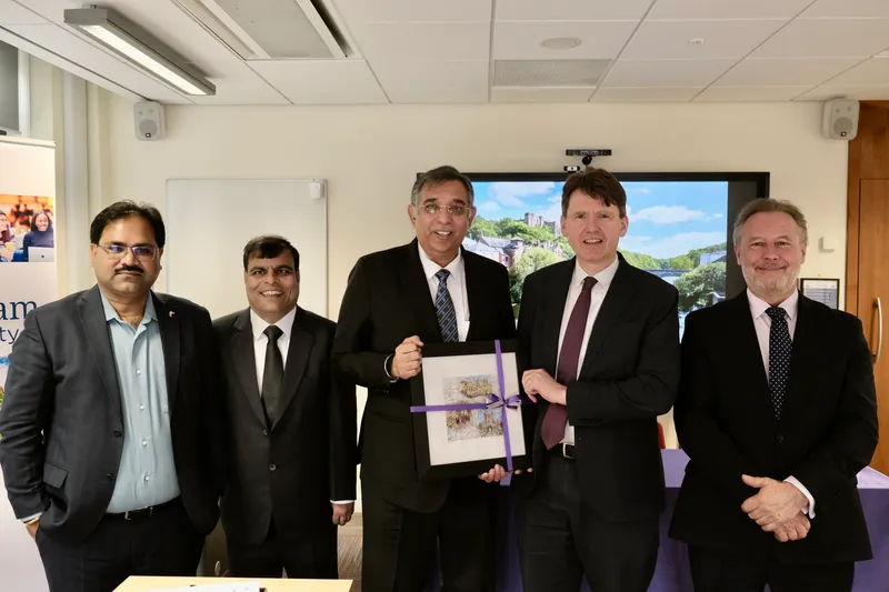 Delegation from Delhi U