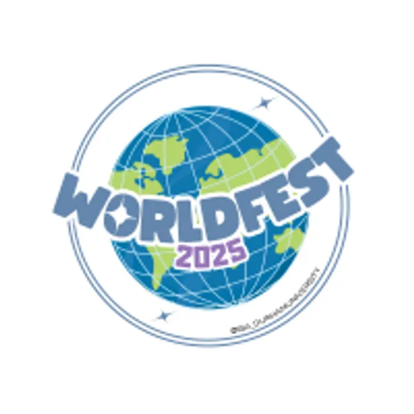 WorldFest 2025 logo, Durham Students' Union Global Week event