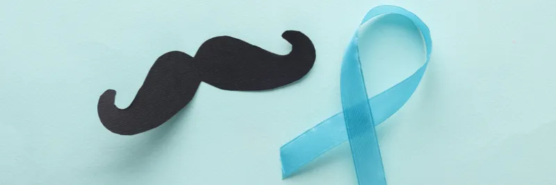 A moustache for men's health