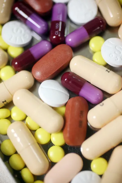 Stock imagery of medicines and pharmaceuticals, originally Division of Pharmacy