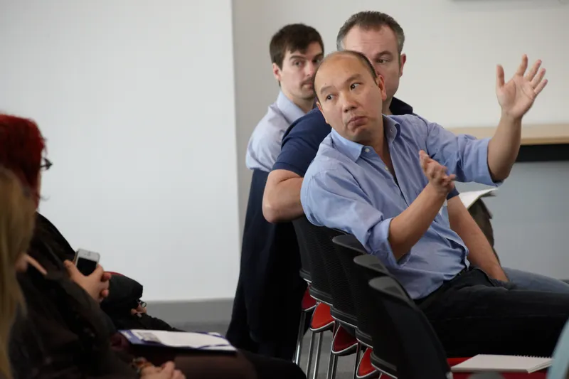 Self defence demonstration at CRiVA conference 2018