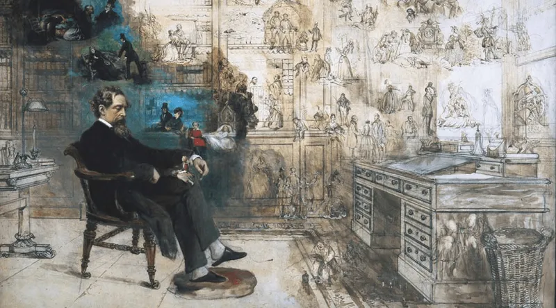 Dicken's Dream-painting