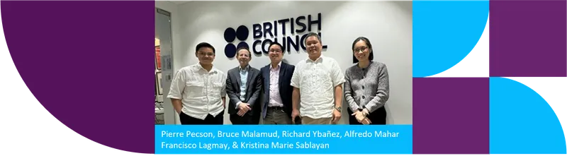 Pierre Pecson, Bruce Malamud, Richard Ybañez, Alfredo Mahar Francisco Lagmay, & Kristina Marie Sablayan