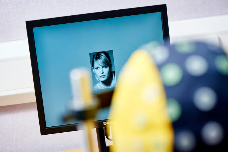 A Postgraduate Psychology experiment with blurred foreground