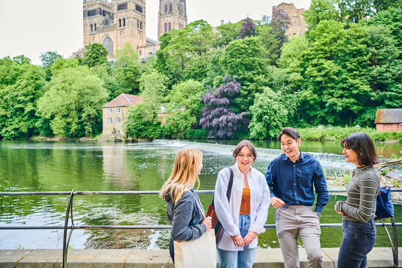 2023 SRM student2023 Durham City location - Fulling Mill and Cathedral views