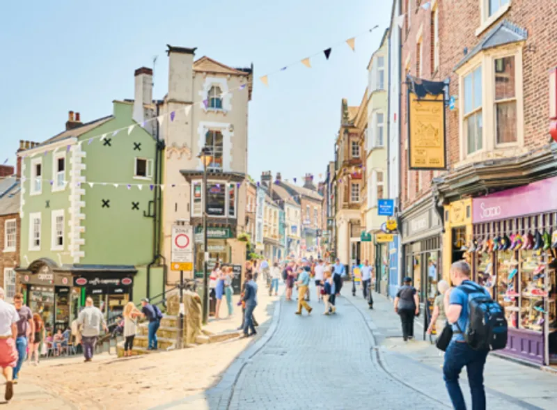 A photo of Durham City street