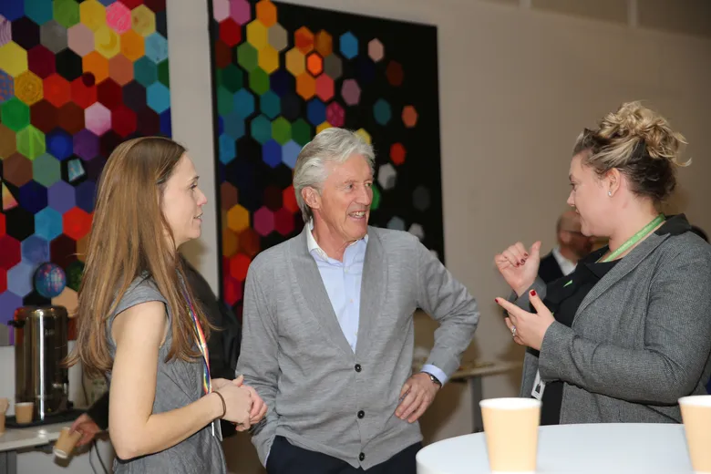 Staff at outreach event at the Ogden Centre