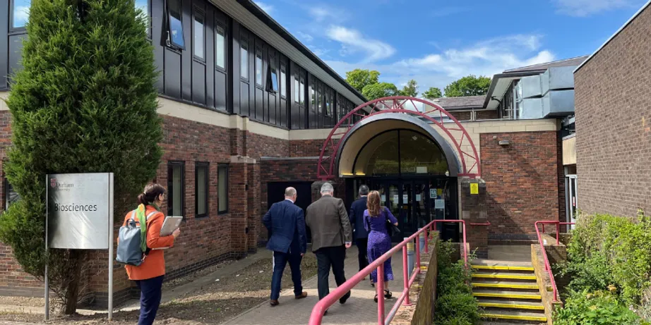 Durham University researchers touring our science site