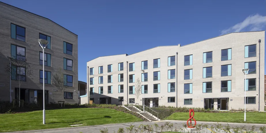 External picture of a South College Town House