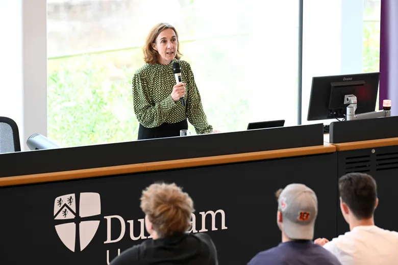 Professor Janet Stewart, Executive Dean of Durham’s Faculty of Arts and Humanities